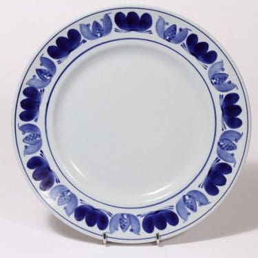 Arabia Blue laurel vati, käsinmaalattu, suunnittelija , käsinmaalattu