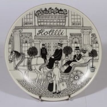 Arabia seinälautanen, Piccolo, suunnittelija Raija Uosikkinen, Piccolo, serikuva