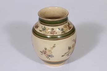 Savitorppa maljakko, käsinmaalattu, suunnittelija Saul Nordqvist, käsinmaalattu, käsin dreijattu, signeerattu, Atelje Nordqvist