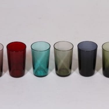 Nuutajärvi 1153 snapsilasit, 4 cl, 6 kpl, suunnittelija Kaj Franck, 4 cl