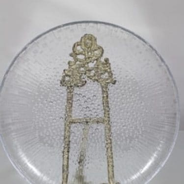 Iittala Ultima Thule vati, kirkas, suunnittelija Tapio Wirkkala, suuri