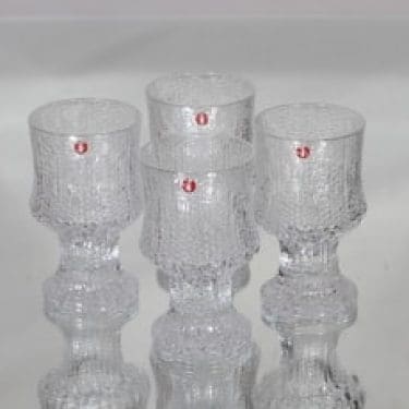 Iittala Ultima Thule lasit, 4kpl|10cl, suunnittelija Tapio Wirkkala, 4kpl|10cl