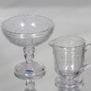 Nuutajärvi Apila sokerikko ja kermakko, kirkas, suunnittelija ,