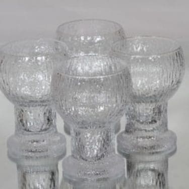 Iittala Kekkerit lasit, 25 cl, 4 kpl, suunnittelija Timo Sarpaneva, 25 cl