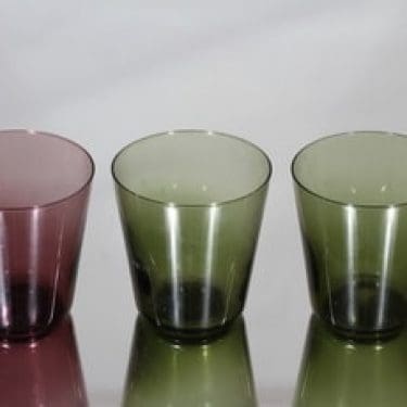 Nuutajärvi Kartio juomalasit, 20 cl, 3 kpl, suunnittelija Kaj Franck, 20 cl