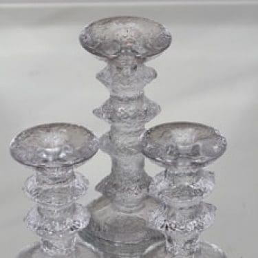 Iittala Festivo kynttilänjalat, eri kokoja, 3 kpl, suunnittelija Timo Sarpaneva, eri kokoja