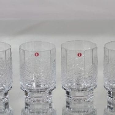 Iittala Kuusi lasit, 20 cl, 4 kpl, suunnittelija Jorma Vennola, 20 cl