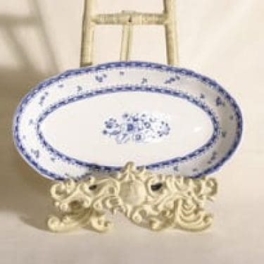 Arabia Suomen kukka sillivati, sininen, suunnittelija , kuparipainokoriste