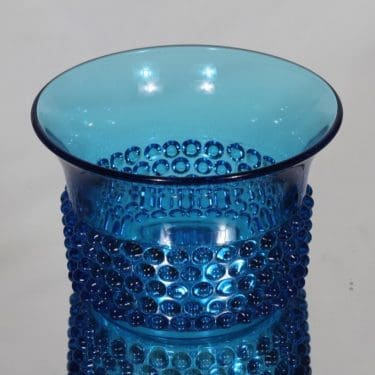 Nuutajärvi Näppyläkulho kulho, sininen, suunnittelija Saara Hopea,