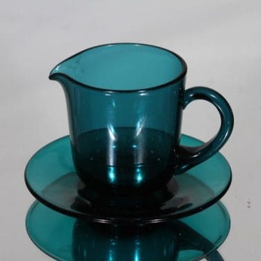 Nuutajärvi kermakko, turkoosi, suunnittelija ,