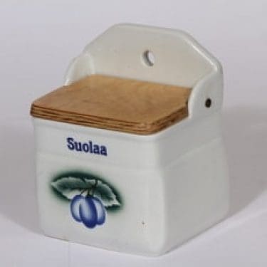 Arabia Luumu suola-astia, suunnittelija , serikuva, luumuaihe