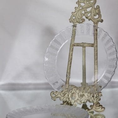 Iittala Vellamo lautaset, kirkas, 6 kpl, suunnittelija Valto Kokko,