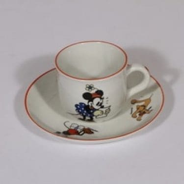 Arabia Mikki Hiiri lasten kahvikuppi, suunnittelija , pieni, siirtokuva