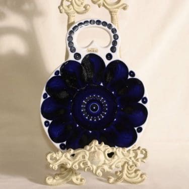 Arabia Valencia talouslevy, käsinmaalattu, suunnittelija Ulla Procopé, käsinmaalattu