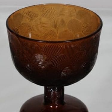 Nuutajärvi Miranda kulho, jalallinen, suunnittelija Heikki Orvola, jalallinen