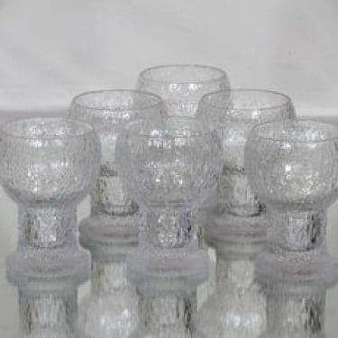 Iittala Kekkerit lasit, 30 cl, 6 kpl, suunnittelija Timo Sarpaneva, 30 cl