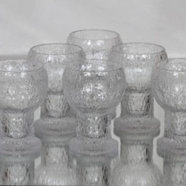Iittala Kekkerit lasit, 30 cl, 6 kpl, suunnittelija Timo Sarpaneva, 30 cl