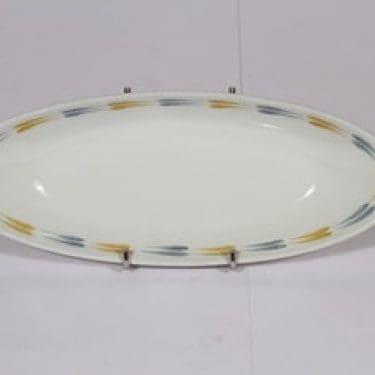 Arabia Tipla sillivati, käsinmaalattu, suunnittelija , käsinmaalattu, pieni, soikea