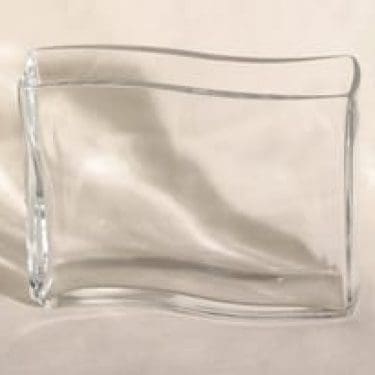 Riihimäen lasi lasimaljakko, kirkas, suunnittelija ,