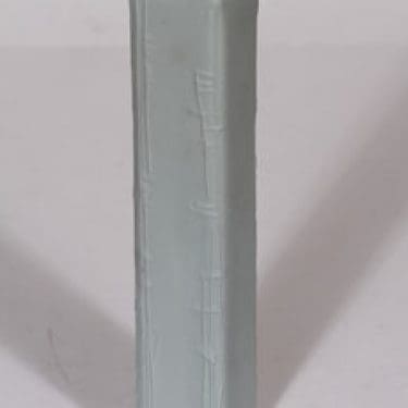 Arabia 385-2 maljakko, harmaa, suunnittelija Karl Heinz Schultz-Köln, mattalasite