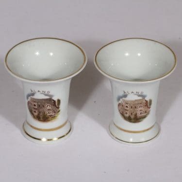 Arabia matkamuistoesineet siirtokuva, 2 kpl, suunnittelija ,