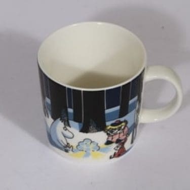 Arabia Muumi muki, Lumilyhty, suunnittelija , Lumilyhty, serikuva