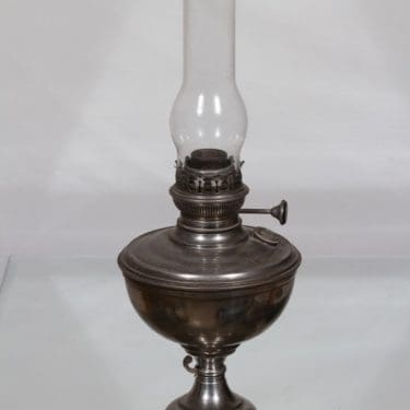 Riihimäen lasi Salvator 16” oljylamppu, kirkas, suunnittelija , metalli