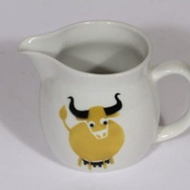 Arabia Heluna kaadin, 0.5 l, suunnittelija , 0.5 l, pieni, puhalluskoriste, lehmäaihe