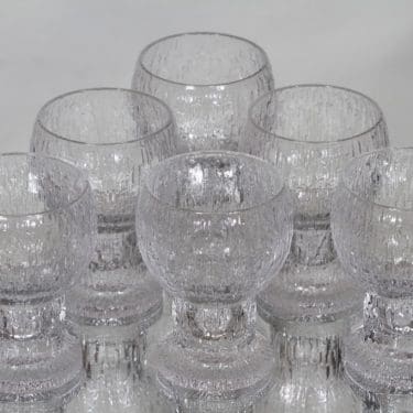 Iittala Kekkerit lasit, 11 cl, 6 kpl, suunnittelija Timo Sarpaneva, 11 cl