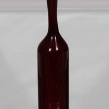 Nuutajärvi Pro Arte koristepullo, signeerattu, suunnittelija Oiva Toikka, signeerattu