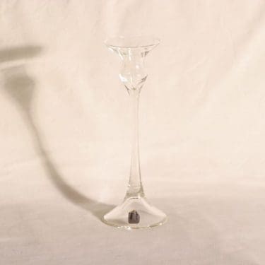 Kumela 357=5007 kynttilänjalka, kirkas, suunnittelija Marjut Kumela,