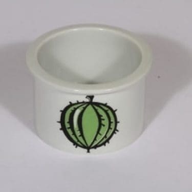 Arabia Tutti Frutti purnukka, karviaismarja, suunnittelija Ulla Procope, karviaismarja, serikuva, pop art