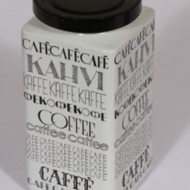 Arabia Kahvi kahvipurkki, suuri, suunnittelija , suuri