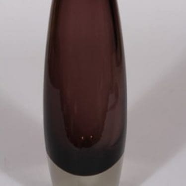 Iittala 3644 maljakko, signeerattu, suunnittelija Erkki Vesanto, signeerattu, suuri, massiiviinen