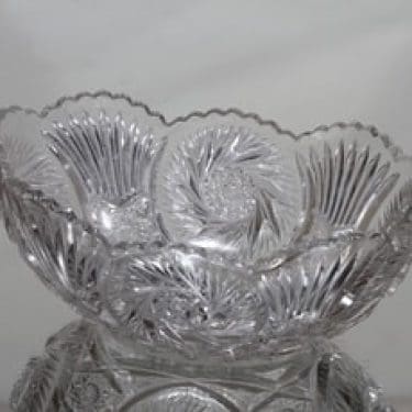 Riihimäen lasi kulho, kirkas, suunnittelija ,