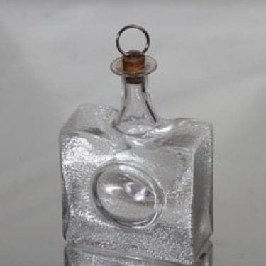 Iittala Mini karahvi, kirkas, suunnittelija Tapio Wirkkala, pieni