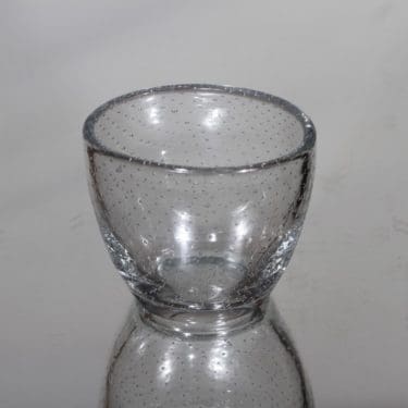 Nuutajärvi GN 1 savukepikari, kirkas, suunnittelija Gunnel Nyman,