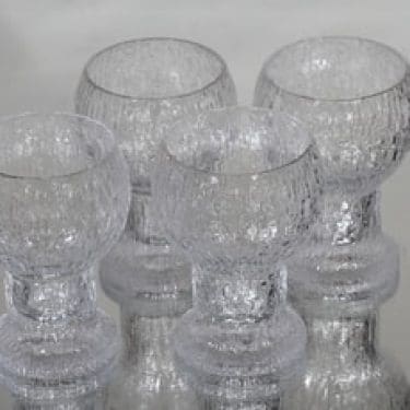 Iittala Kekkerit Punkku punaviinilasit, 28 cl, 4 kpl, suunnittelija Timo Sarpaneva, 28 cl