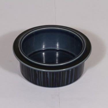 Arabia Kosmos annoskulho, sininen, suunnittelija , pieni, puhalluskoriste, retro