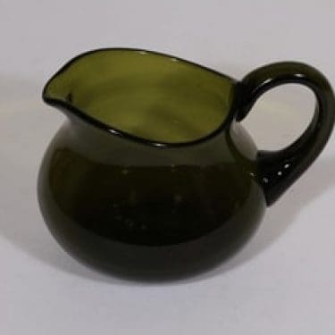 Nuutajärvi Tupa kaadin, oliivinvihreä, suunnittelija Kaj Franck, pieni