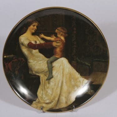 Arabia seinälautanen, Kuningatar Blanka, suunnittelija Albert Edelfelt, Kuningatar Blanka, serikuva