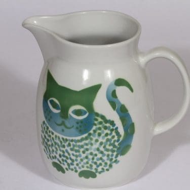 Arabia Kissa kaadin, 2 l, suunnittelija , 2 l, suuri, puhalluskoriste, retro