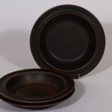 Arabia Ruska lautaset, syvä, 3 kpl, suunnittelija Ulla Procope, syvä