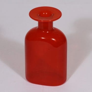 Nuutajärvi Rosso koristepullo, signeerattu, suunnittelija Kaj Franck, signeerattu