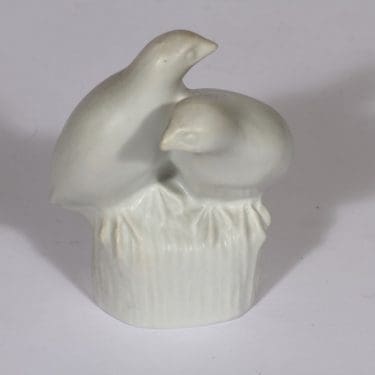 Arabia figuuri, lintu, suunnittelija Ulf Tikkanen, lintu, signeerattu