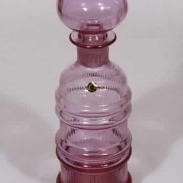 Riihimäen lasi Sulttaani karahvi, 70 cl, suunnittelija Nanny Still, 70 cl