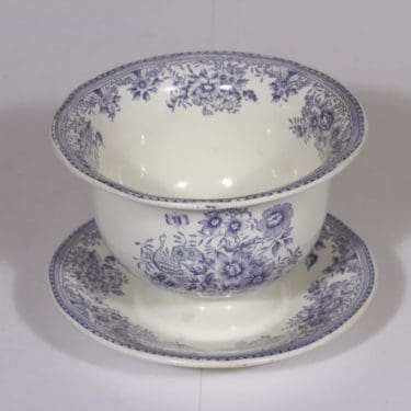 Arabia Fasaani kastikeastia, sininen, suunnittelija , kuparipainokoriste