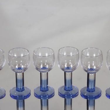 Nuutajärvi Mondo snapsilasit, 3 cl, 6 kpl, suunnittelija Kerttu Nurminen, 3 cl