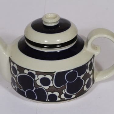 Arabia Saara teekaadin, sininen, suunnittelija , erikoiskoriste, retro