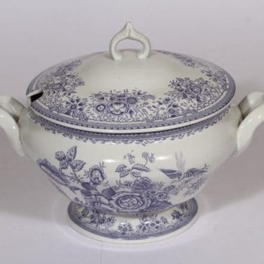 Arabia Fasaani liemikulho, sininen, suunnittelija , kuparipainokoriste